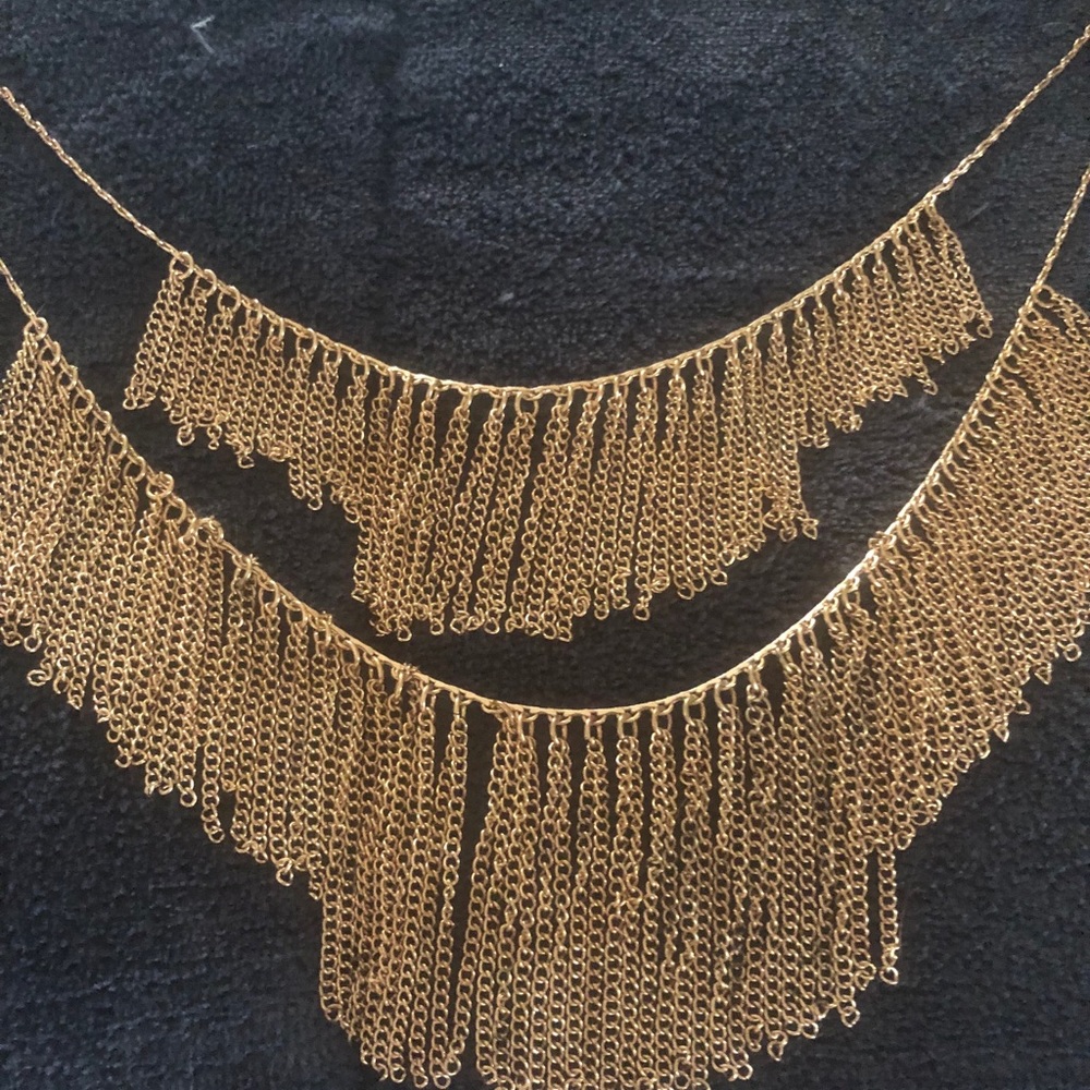 Gold necklace